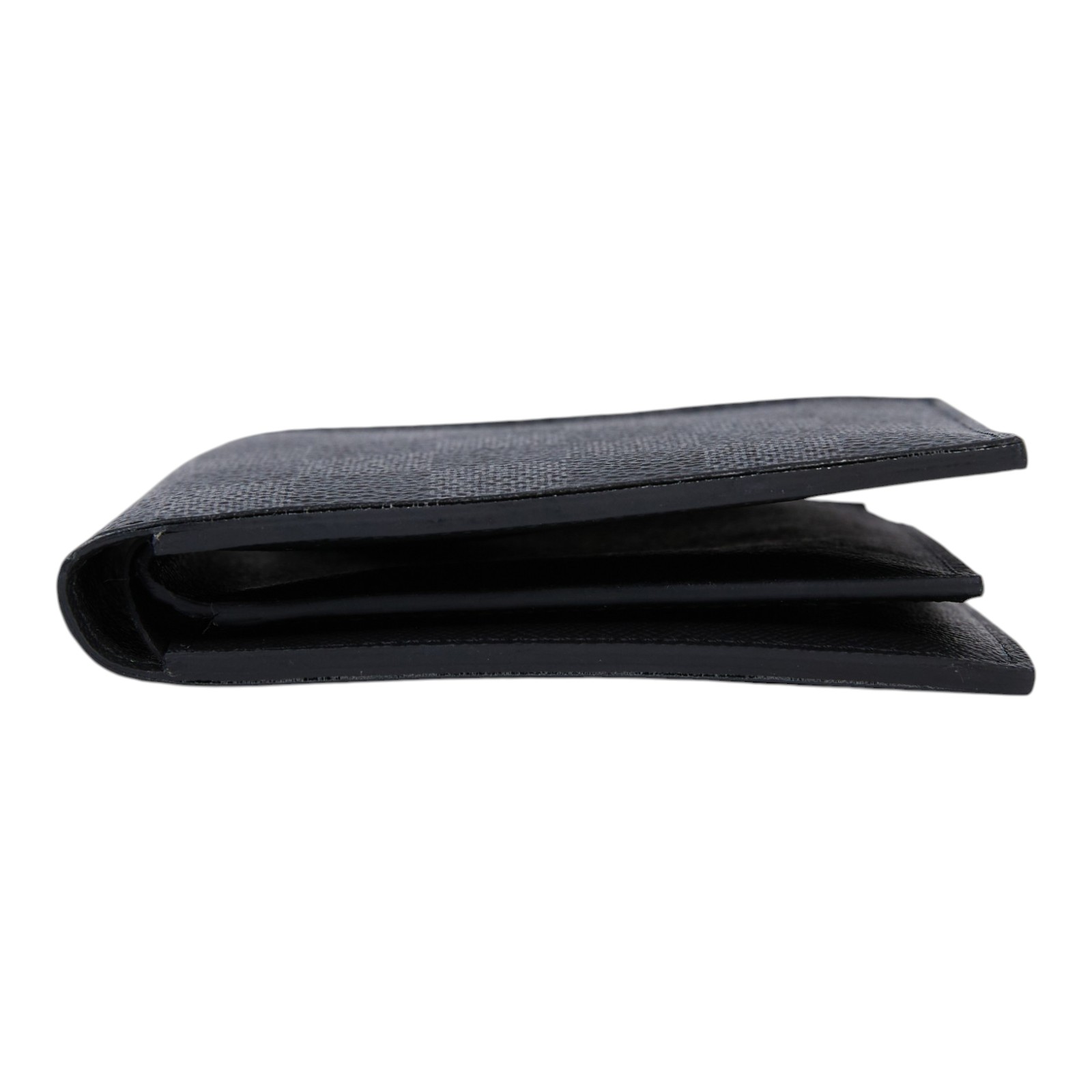 路易威登 LOUIS VUITTON Amerigo 錢包 短夾 棋盤格 黑色 N41635 黑棋盤格短夾 無附屬品