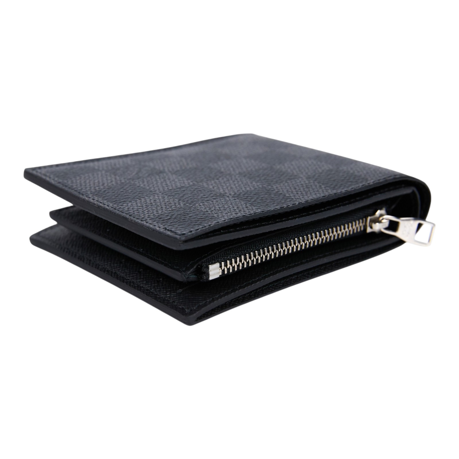 路易威登 LOUIS VUITTON Amerigo 錢包 短夾 棋盤格 黑色 N41635 黑棋盤格短夾 無附屬品