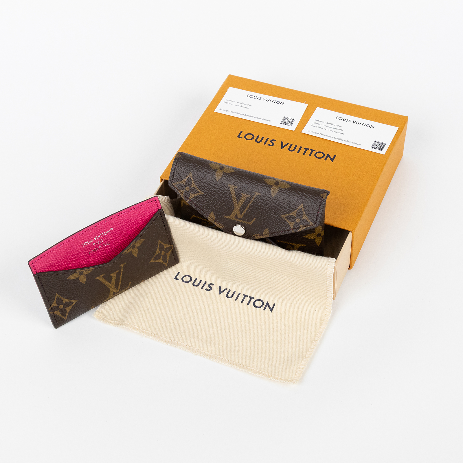 路易威登 LOUIS VUITTON Kirigami Pochette 二合一 名片夾 卡夾 卡包 M12793 晶片款  原廠盒子/防塵袋/內袋