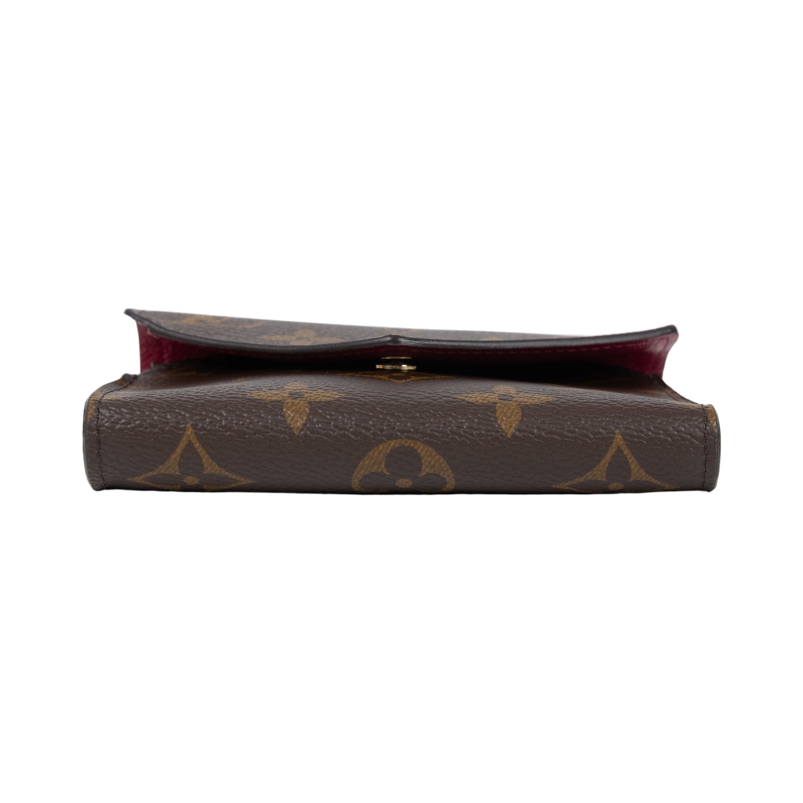 路易威登 LOUIS VUITTON Victorine 錢包 塗層帆布 紫紅色 M41938 晶片款 原花紫紅VICTORINE 原廠盒子