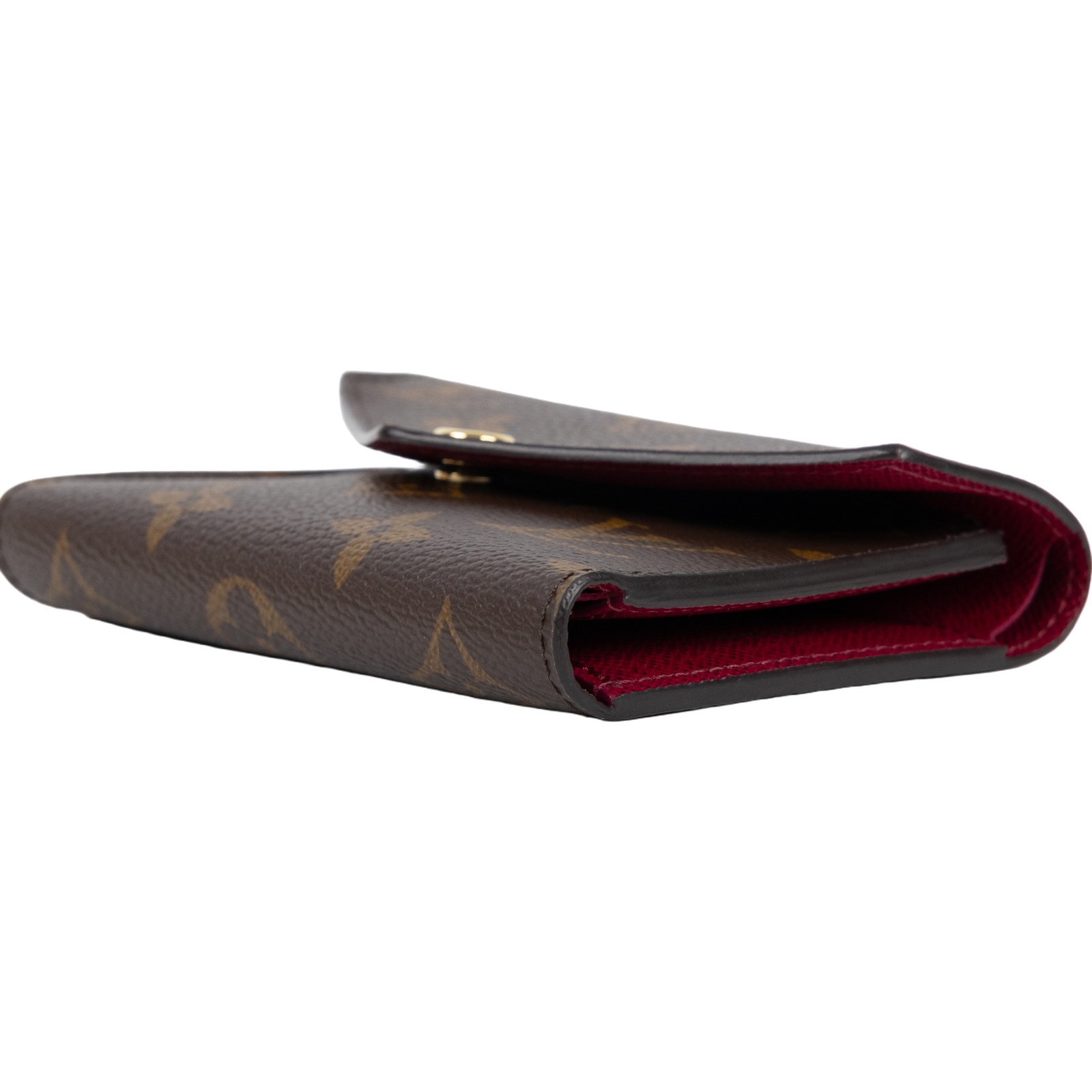路易威登 LOUIS VUITTON Victorine 錢包 塗層帆布 紫紅色 M41938 晶片款 原花紫紅VICTORINE 原廠盒子