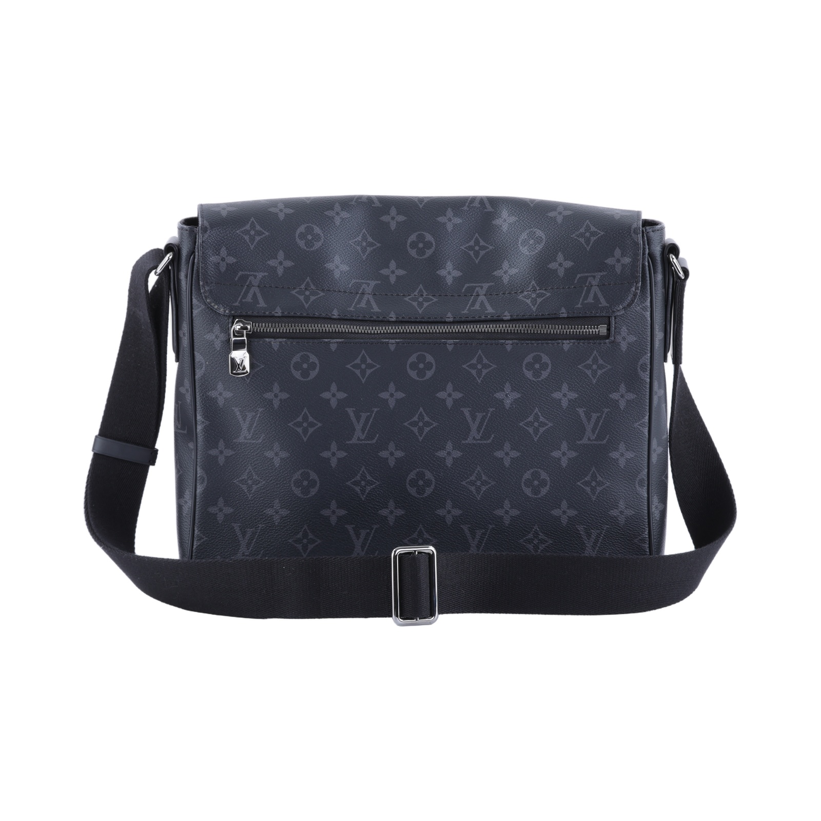 路易威登 LOUIS VUITTON District MM 肩背包 M44001 黑原花DISTRICT MM 購買證明