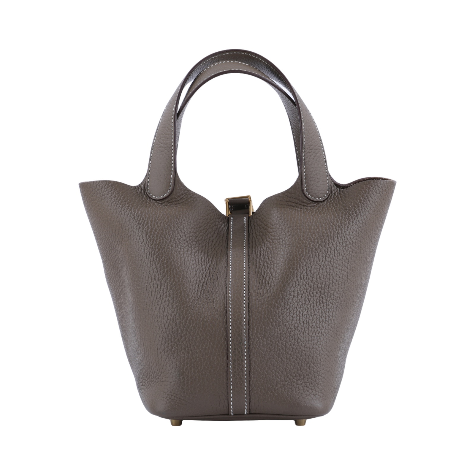 愛馬仕 Hermes Picotin Lock 18 菜籃子包 金色五金 大象灰 H056289CC18 /K TU 010 CP  原廠盒子/防塵袋/購買證明影本