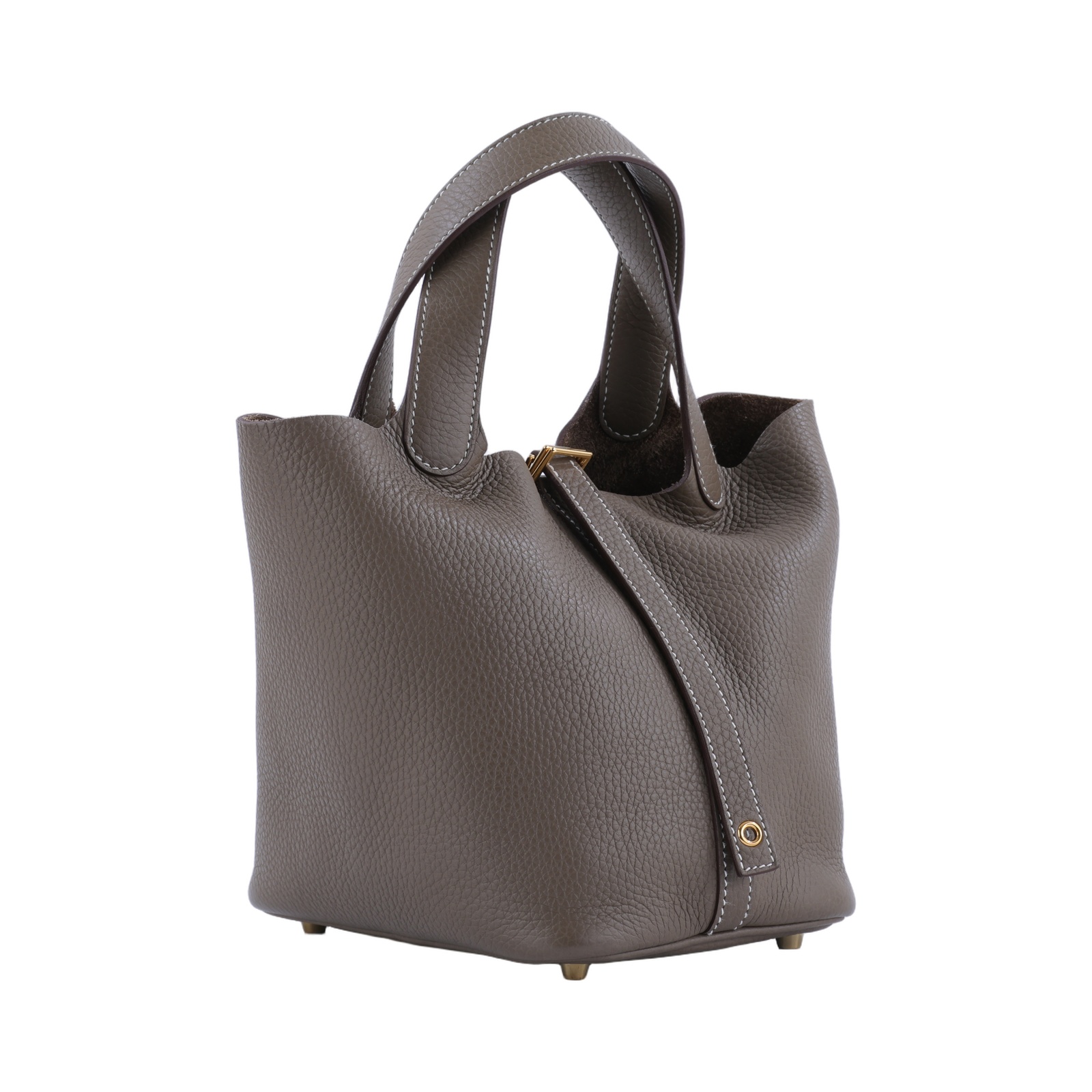 愛馬仕 Hermes Picotin Lock 18 菜籃子包 金色五金 大象灰 H056289CC18 /K TU 010 CP  原廠盒子/防塵袋/購買證明影本