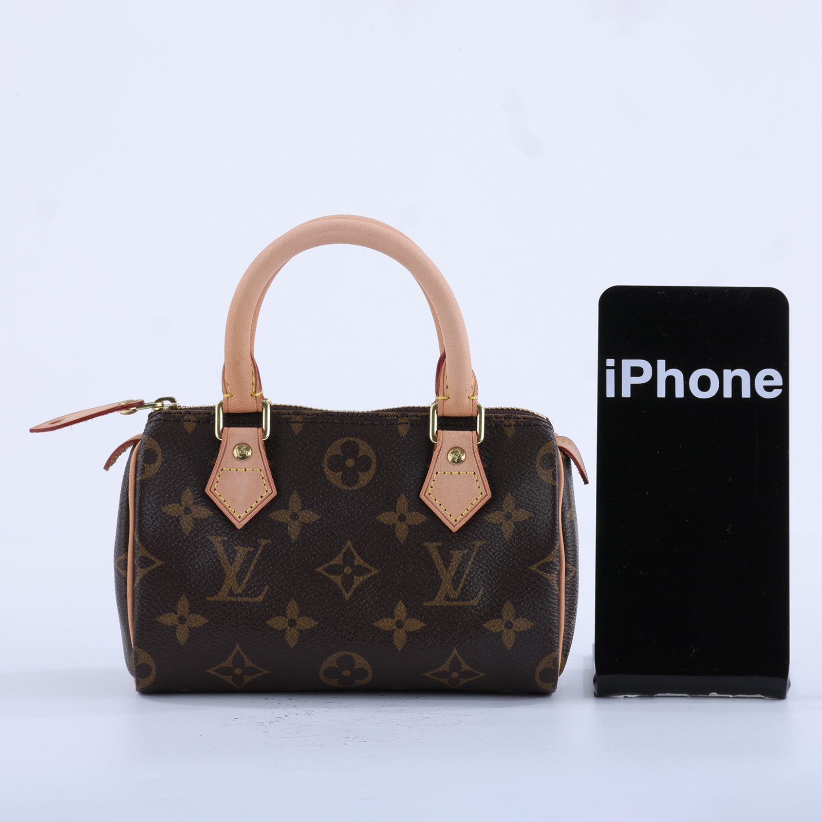 路易威登 LOUIS VUITTON Mini Speedy 經典帆布 手提包 M41534 原花MINI SPEEDY 舊版 防塵袋/鎖組