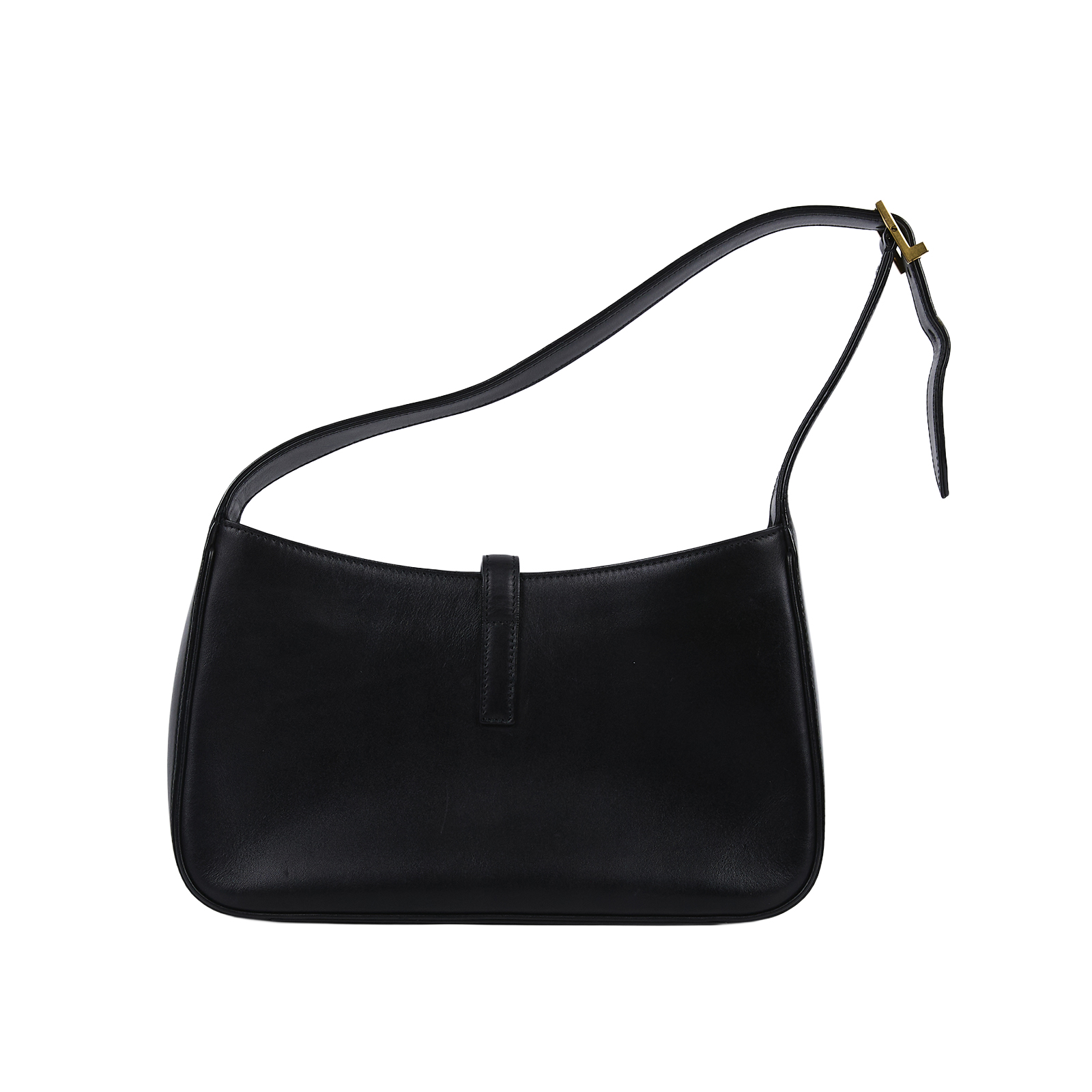 聖羅蘭 YSL SAINT LAURENT LE 5 À 7 滑面皮革 HOBO 手袋 手提包 6572282R20W LE 5 À 7滑面皮革黑色手袋 防塵袋