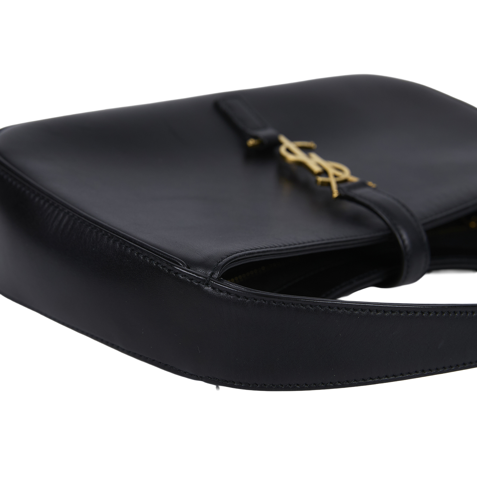 聖羅蘭 YSL SAINT LAURENT LE 5 À 7 滑面皮革 HOBO 手袋 手提包 6572282R20W LE 5 À 7滑面皮革黑色手袋 防塵袋