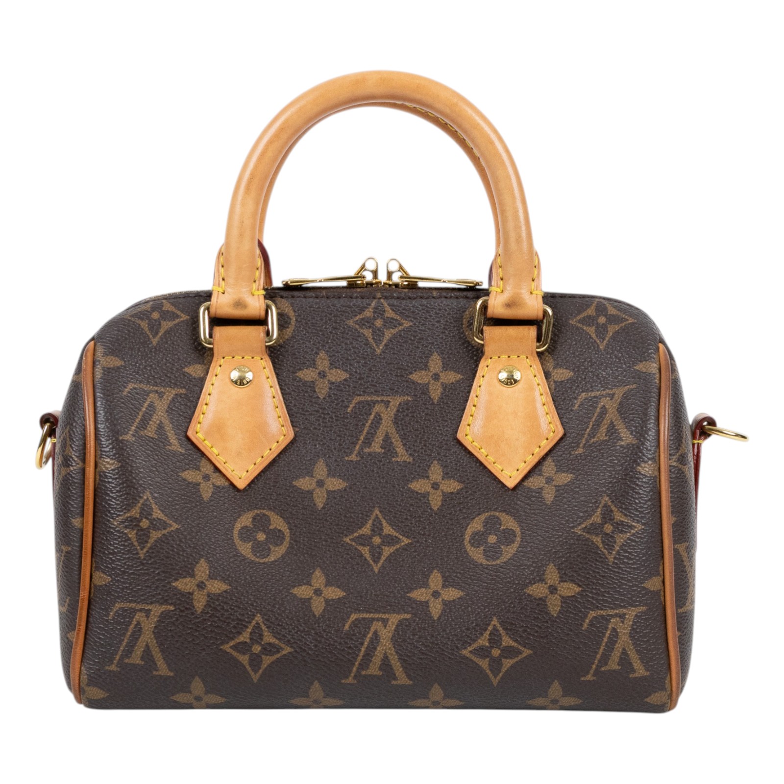 路易威登 LOUIS VUITTON Speedy Bandoulière  20 原花 手提 斜背 波士頓包 黑色 M46234 晶片款  原廠盒子/防塵袋/鎖組/背帶/購買證明