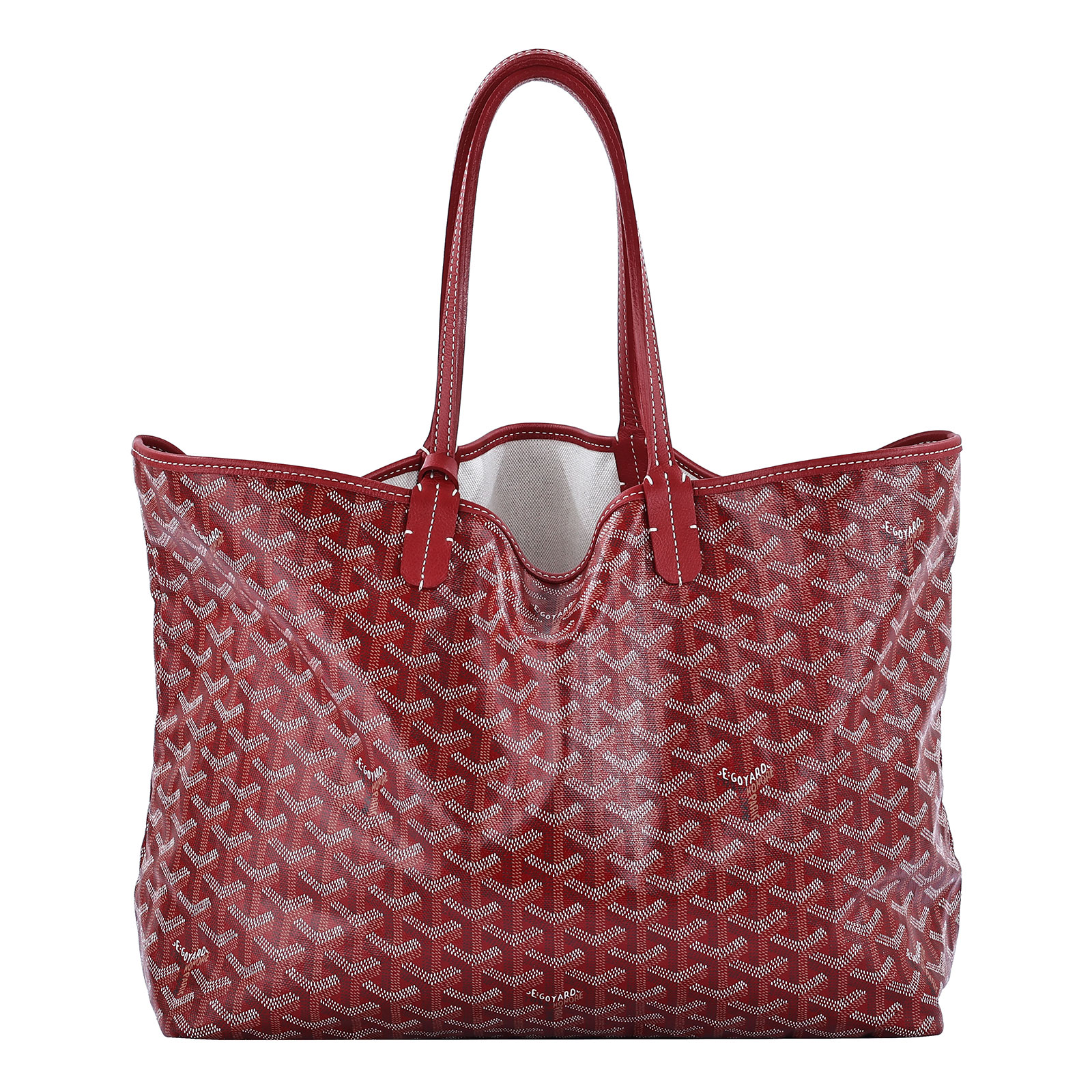 高雅德 GOYARD Saint Louis PM Bag 托特包 STLOUIPMLTY 紅色Saint Louis PM 防塵袋/內袋