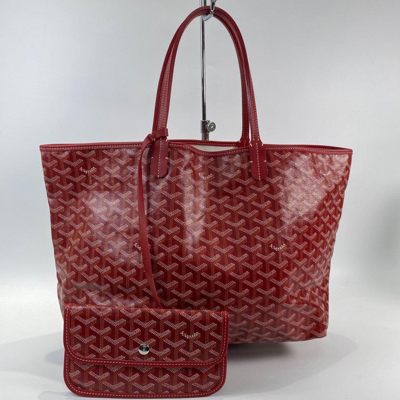 高雅德 GOYARD Saint Louis PM Bag 托特包 STLOUIPMLTY 紅色Saint Louis PM 防塵袋/內袋